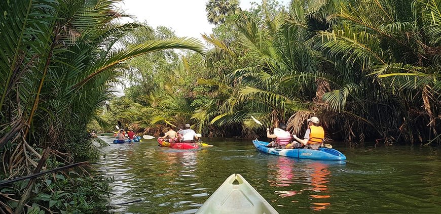 Kayaking the Teuk Chhou River: A Peaceful Journey Through Kampot's Waterways